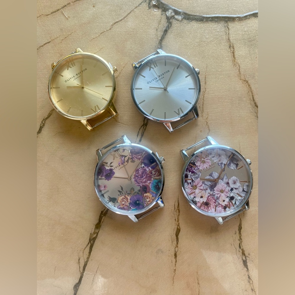 Olivia Burton 38 mm Silver n Gold